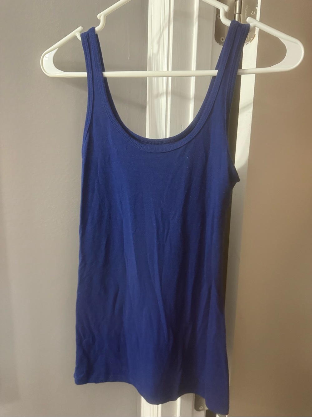 SO Women's Royal Blue Scoop Neck Tank Top